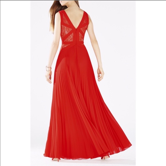Bcbg max azria red gown - Picture 2 of 3